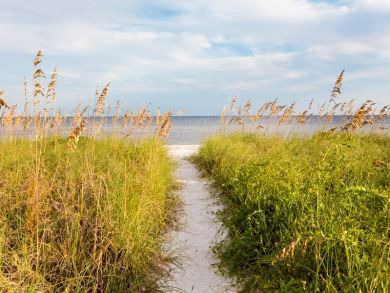 Two Bedroom Sanibel Vacation Rental on Beach with Pool